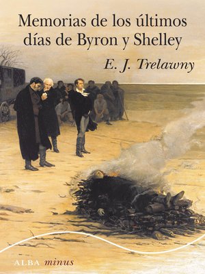 cover image of Memorias de los últimos días de Byron y Shelley